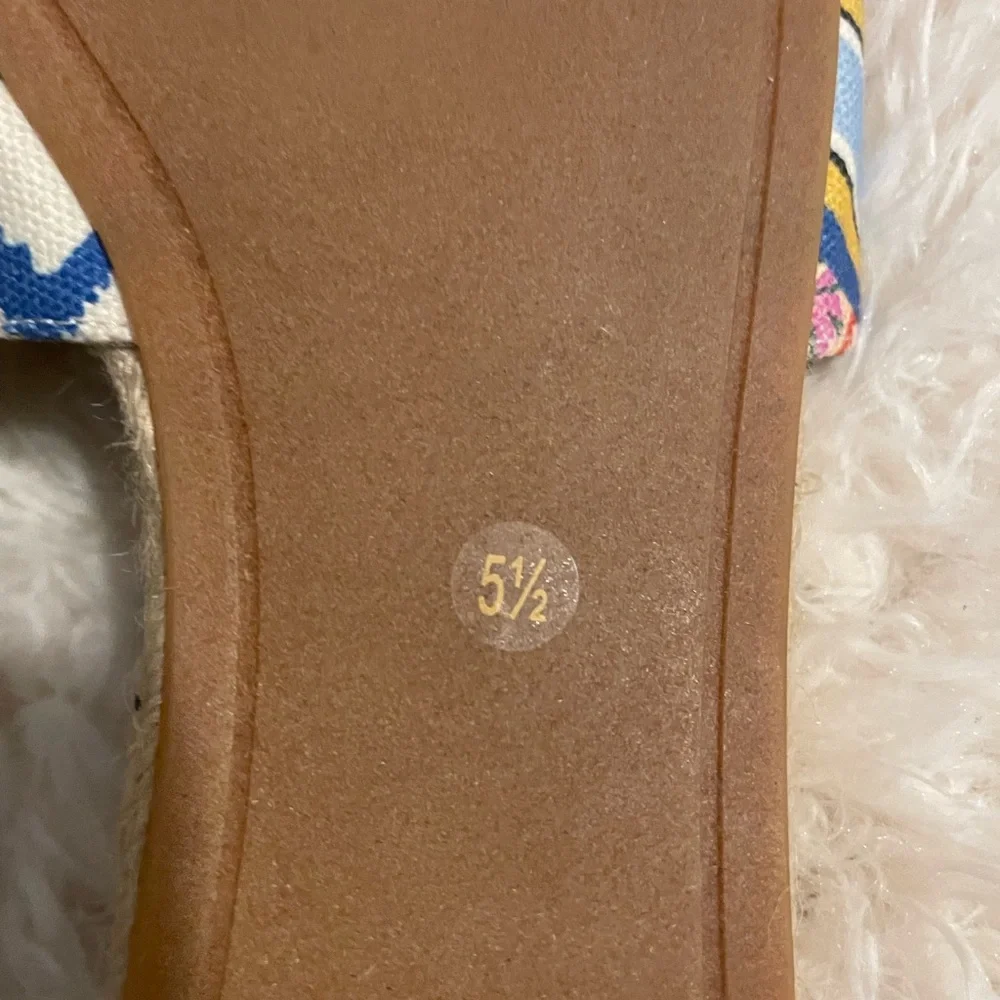 Tory Burch Benton Open Toe Espadrille Sandal - Picture 3 of 4
